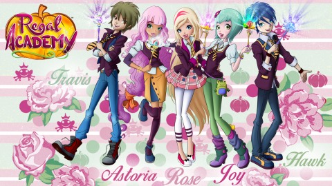 Rose, Astoria and Joy Print&Color | Downloadable | Regal ...