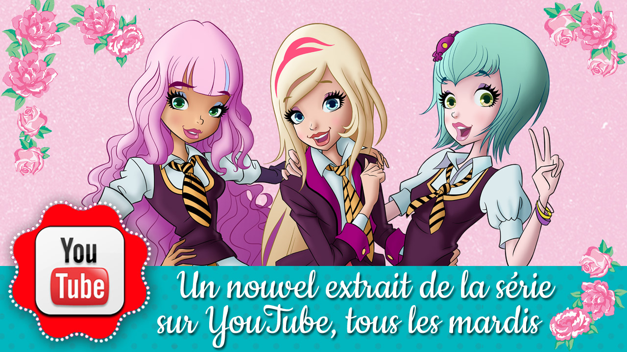Ne rate surtout pas un nouvel extrait de la série sur YouTube ...